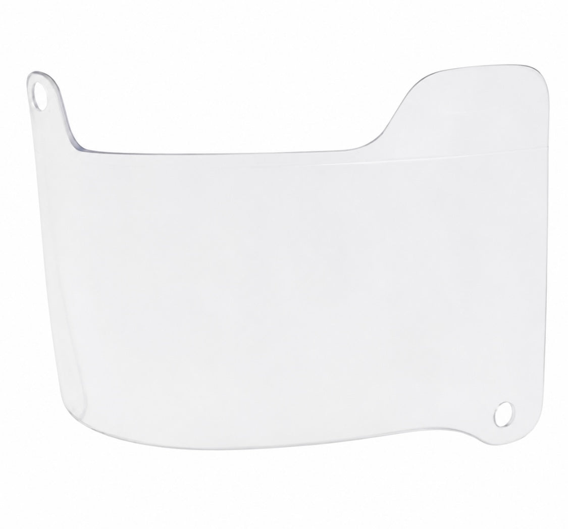 Clear football visor